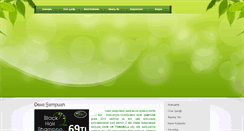 Desktop Screenshot of dexesampuan.com
